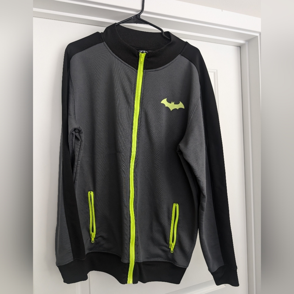 Men's Batman zip up sweater/jacket size large
